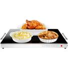 Bandeja de aquecimento elétrica Chefman de temperatura ajustável preta