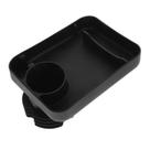 Bandeja de assento de carro FELTECHELECTR para viagens e refeições com porta-copos