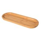 Bandeja De Bambu Oval Banheiro Lavabo Petisqueira Decoração Bandeja De Bambu Oval Banheiro Lavabo Petisqueira Decoração