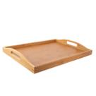 Bandeja De Bambu Para Servir Café Da Manhã Churrasco Bandeja De Bambu Para Servir Café Da Manhã Churrasco