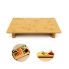 Bandeja de Bambu Prato Sushi Tábua Frios Petiscos 40x29cm FRG0391