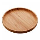 Bandeja de Bambu Redonda 20cm - Lyor