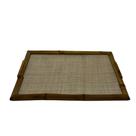 Bandeja de Bambu Retangular M com Vidro Bandeja de Bambu Retangular M com Vidro
