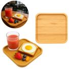 Bandeja de Bambu Tabúa Quadrada 19,5cm Ideal P/ Servir Bandeja de Bambu Tabúa Quadrada 19,5cm Ideal P/ Servir