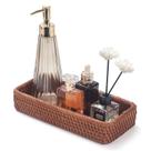 Bandeja de banheiro DECRAFTS Rattan Honey Brown 26 x 12,5 x 4 cm Bandeja de banheiro DECRAFTS Rattan Honey Brown 26 x 12,5 x 4 cm