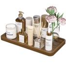 Bandeja de banheiro Weenson para sabonete, perfume, maquiagem, marrom