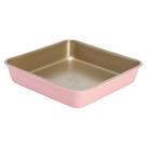 Bandeja de Bolo Quadrada Bakeware Paris Hilton 9 Polegadas - Aço Carbono
