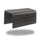 Bandeja de braço para sofá DETOR Retro Cork Pad Bamboo manchada de preto