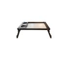 Bandeja De Cama Com Suporte Para Copos - Rustica Brasileira
