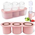 Bandeja de cubos de gelo Fu Store para copos de 900-1200 ml, 3 unidades