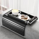 Bandeja de descanso de braço para sofá Bestjing Black para sofá Bamboo