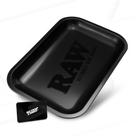 Bandeja de Enrolar Cigarros RAW Matte Black Murder'd - Tamanho Pequeno Bandeja de Enrolar Cigarros RAW Matte Black Murder'd - Tamanho Pequeno