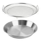 Bandeja de filtro de óleo WBJKZJD em malha de aço inoxidável 26cm