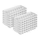 Bandeja de Gelo Empilhável Sterilite Branca Pacote com 12 Unidades 33x12x4 cm