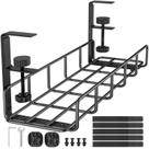 Bandeja de gerenciamento de cabos REFLYING Under Desk Steel 40x12x16cm