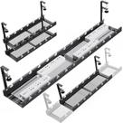 Bandeja de gerenciamento de cabos WIGAKDRU extensível de 79 cm de metal