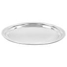 Bandeja de Inox Elegante para Servir Bebidas Comidas Redonda Bandeja de Inox Elegante para Servir Bebidas Comidas Redonda