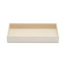 Bandeja de joias WOLF 2 VAULT Deep Tray Ivory Vegan Leather