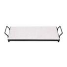 Bandeja de Mármore com Alça de Ferro Terrazzo 25 x 12 x 4,5cm Lyor Bandeja de Mármore com Alça de Ferro Terrazzo 25 x 12 x 4,5cm Lyor