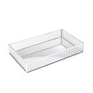 Bandeja de Metal com Espelho Prateada 25 x 15 x 4 cm Casa Del Grande