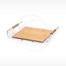 Bandeja de Serviço Bambu MOD M Coleção Bamboo Alê Florêncio by ONOM 30x35cm