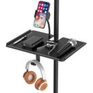 Bandeja de Suporte para Microfone e Telefone - Universal e Grande