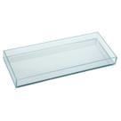 Bandeja de Vidro Transparente Banheiro Lavabo Sala 30x12 cm Bandeja de Vidro Transparente Banheiro Lavabo Sala 30x12 cm