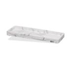 Bandeja Decorativa Acqua Aroma G 28x10,5cm Mármore