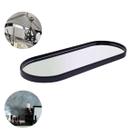 Bandeja decorativa de vidro Oval Espelhada 29 CM
