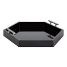 Bandeja decorativa Kate and Laurel Lipton Modern Hexagon 45cm
