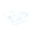 Bandeja Decorativa Marmore Branco Design Triangular 30x25cm