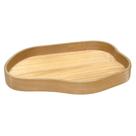 Bandeja Decorativa Orgânica Em Madeira Na Cor Marrom 45x5cm Bandeja Decorativa Orgânica Em Madeira Na Cor Marrom 45x5cm