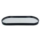 Bandeja Decorativa Oval Espelhada 29,5x12