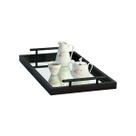 Bandeja Decorativa Para Cantinho Do Café Espelhada 31x52 Bandeja Decorativa Para Cantinho Do Café Espelhada 31x52