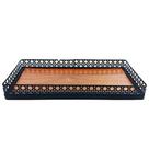 Bandeja Decorativa Retangular 21x11cm em MDF