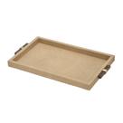 Bandeja Decorativa Retangular Mdf Bege 43cm 15130-PL