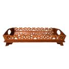 Bandeja Decorativa Retangular - Rose - Fundo Espelhado