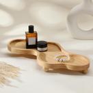 Bandeja decorativa Uiifan Wood Cloud Jewelry Organizer