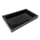 Bandeja Decorativa Vidro Laqueado Preto Extra Grande 35x55cm Bandeja Decorativa Vidro Laqueado Preto Extra Grande 35x55cm