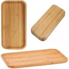 Bandeja em Bambu Tábua Madeira para Decoração Café Lavabo