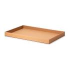 Bandeja Em MDF Em Poliuretano Bege Dimensões: 4 x 49 x 31,5 cm (AxLxP)