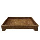 Bandeja Em Rattan Pindaya 40cm Natural Home - Pç