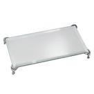 Bandeja Espelhada Bisotada Pés Sala Lavabo Banheiro 20x12,5