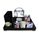 Bandeja Espelhada Grande 48x35 Cantinho Do Cafe Escritorio Recepção Mdf Tabaco