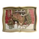 Bandeja estampadas Vintage 42x32x2cm Tuut