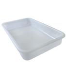 BANDEJA FECHADA 7L BRANCA 28,5x7x45,5CM MS09 BANDEJA AÇOUGUE