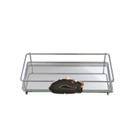 Bandeja Fence Cromada Ágata Preta 10x20cm Hara Bandeja Fence Cromada Ágata Preta 10x20cm Hara
