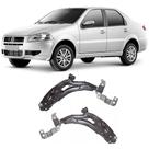 Bandeja Fiat Siena Dianteira C/ Barra (2001 Até 2012) Impacto - O Par