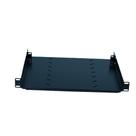 Bandeja fixa 19' x 400mm preta 4 pont fi
