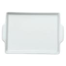 Bandeja Flat Retangular Germer de Porcelana 20x13,5 cm